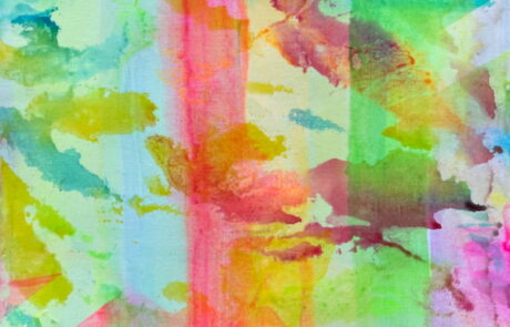 Alice Voglino, Riflessione #04, 2025, acrilici su cartoncino finitura lino, cm 30,5×30,5